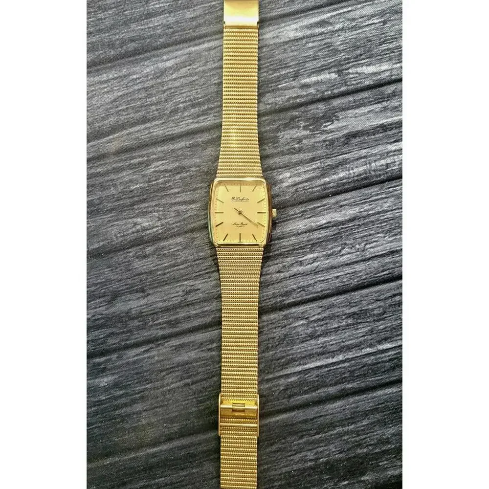 Rare Vintage Dufonte Lucien Piccard Mens Watch New Old Stock - Picture 9 of 13